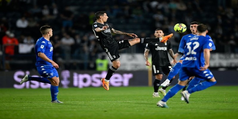 Trận thua của Juve trước Empoli vào 23/5