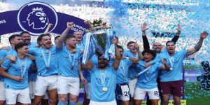 Man xanh vừa giành chức vô địch Premier League