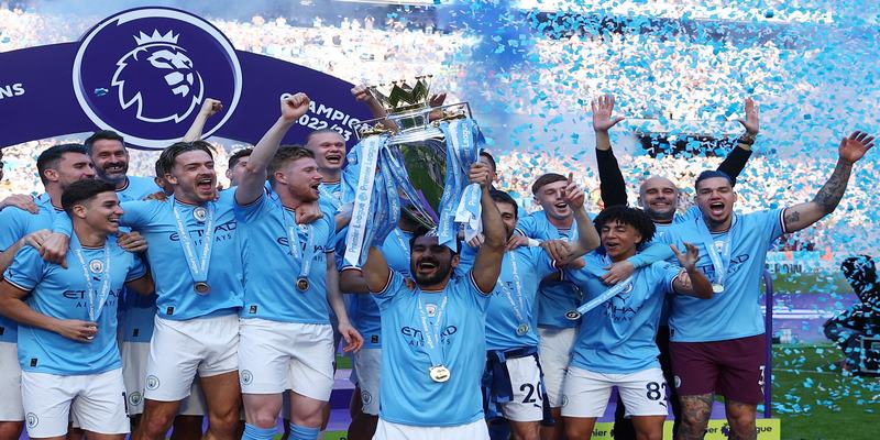 Man xanh vừa giành chức vô địch Premier League